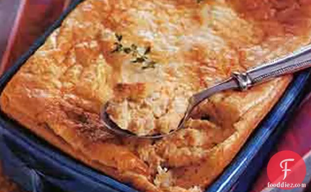 Chestnut Spoon Bread with Fontina Cheese