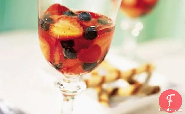 Berry-Muscat Wine Goblets