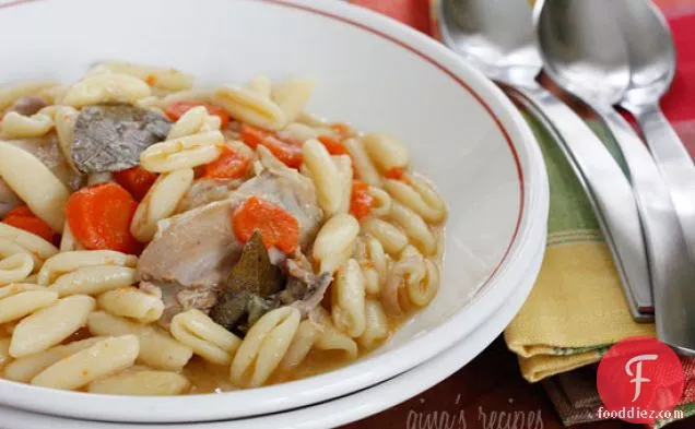 Chicken And Cavatelli Soup
