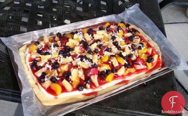 The Cavorting Chef's Fabulous Fruit Pizza