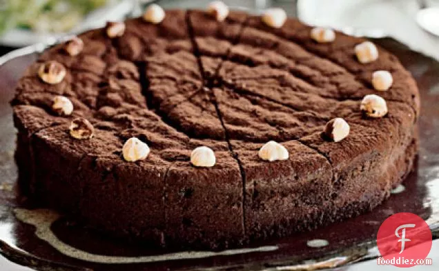 Chocolate-Bourbon Cake