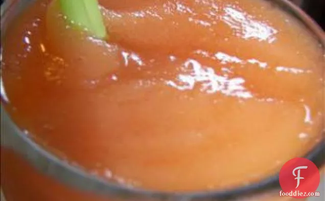 Non- Alcoholic Apricot Slush Drink