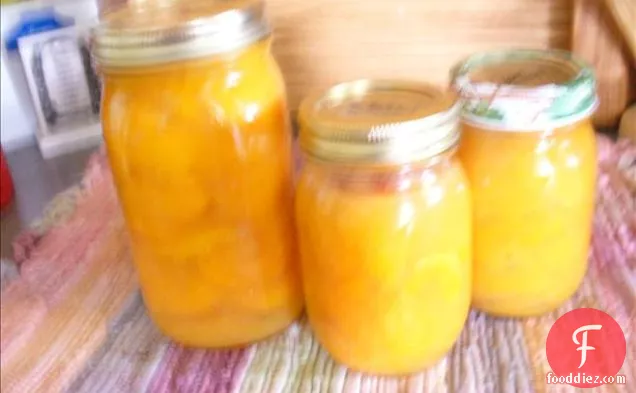 Canned Apricots With Orange Pineapple Syrup