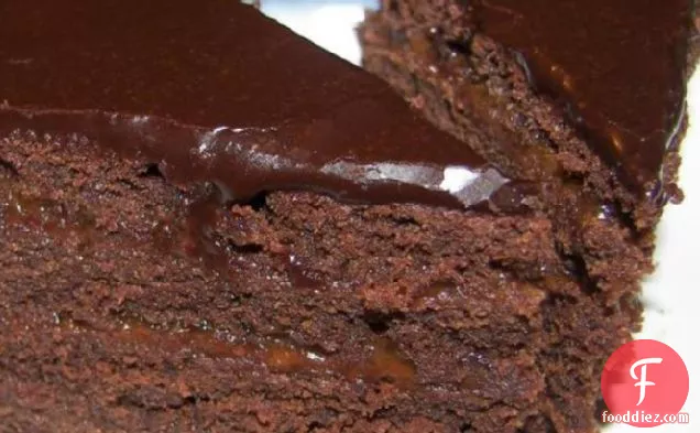 Dark Chocolate Fudge Cake