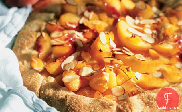 Peach-Almond Tart
