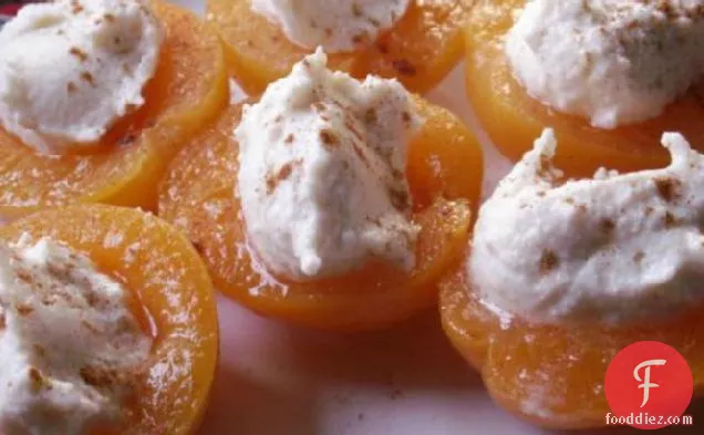Ricotta Stuffed Apricots