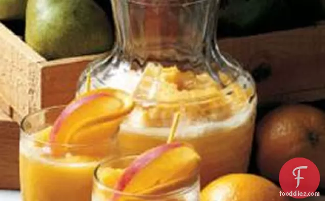 Peach Breakfast Slush