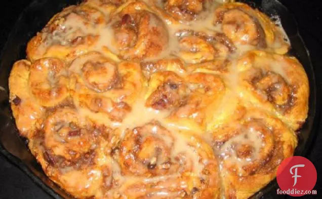 Cinnamon Rolls Made With Frozen Biscuits