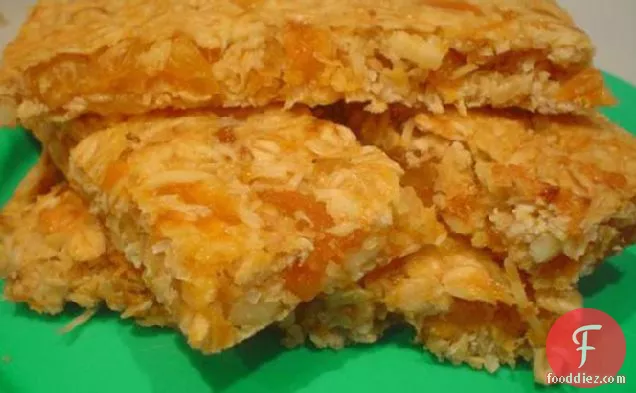 Apricot, Coconut and Almond Bars