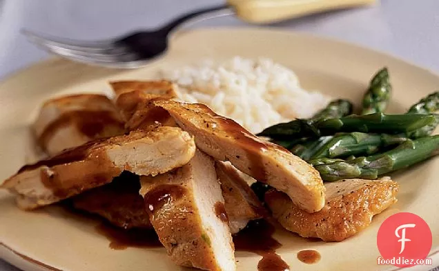 Chinese-Style Glazed Chicken Breasts