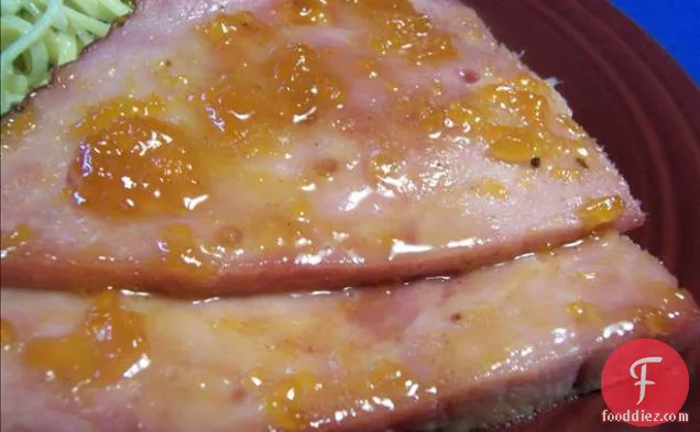 Golden Glazed Ham
