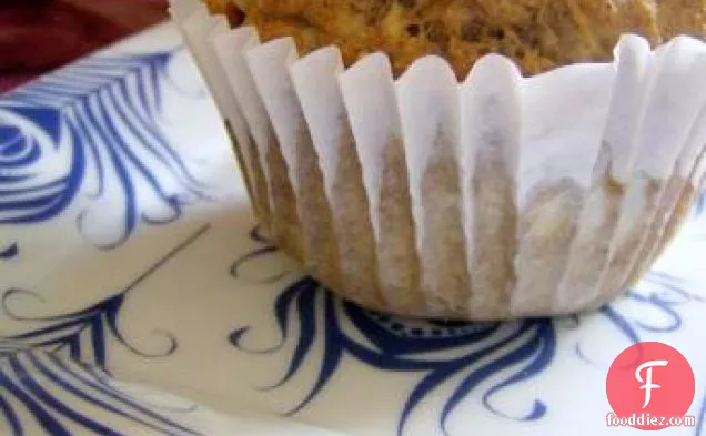 Banana Cinnamon Walnut Muffins