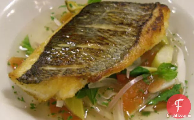 Fish In Vegetable Broth