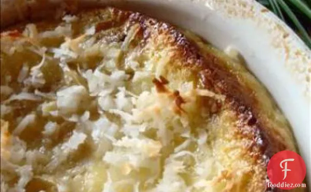 Banana Coconut Custard