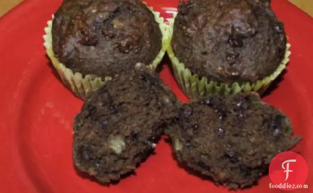 Chocolaty Decadence Banana Muffins