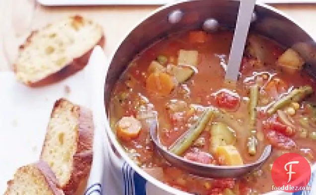 बिग-बैच सब्जी का सूप