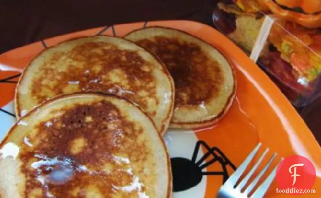 Honey Wheat Pancakes
