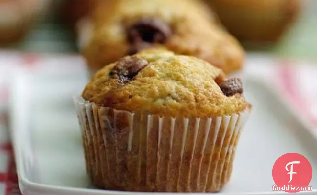 Banana Chocolate Chip Muffins