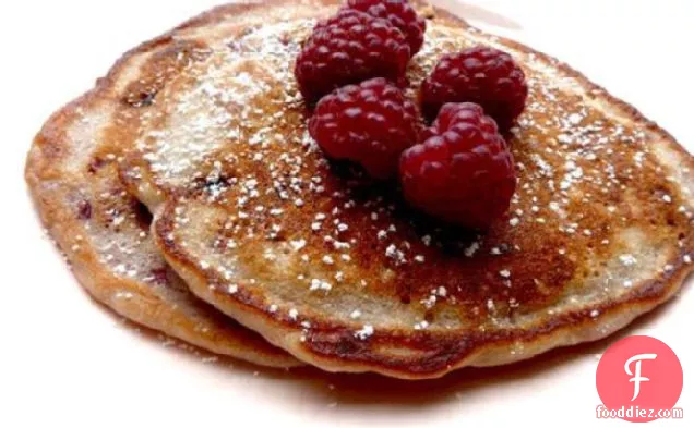 Lemon-Raspberry Pancakes