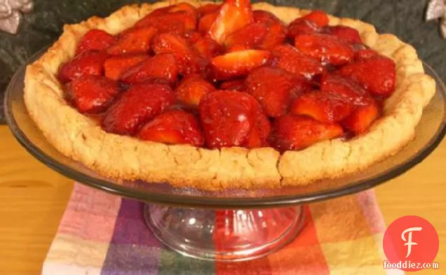 Glazed Strawberry Tart