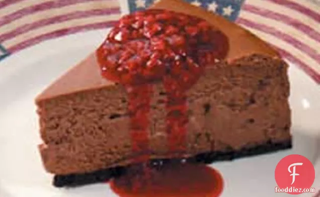 Chocolate Berry Cheesecake