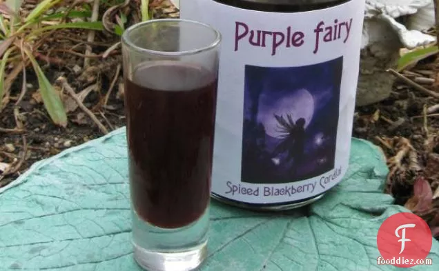 Spiced Blackberry Cordial
