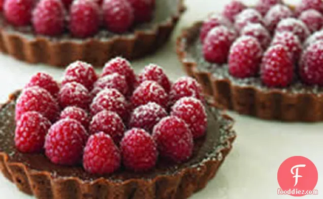 Ghirardelli® Chocolate Raspberry Tartlets