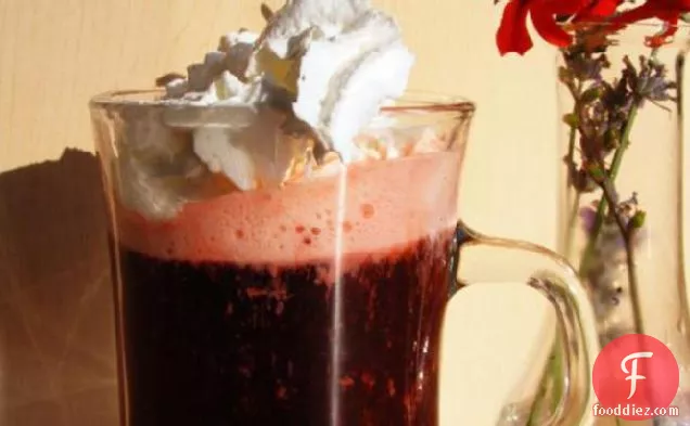 Bella Notte - Coffee With Raspberry Di Amore and Whipped Cream!