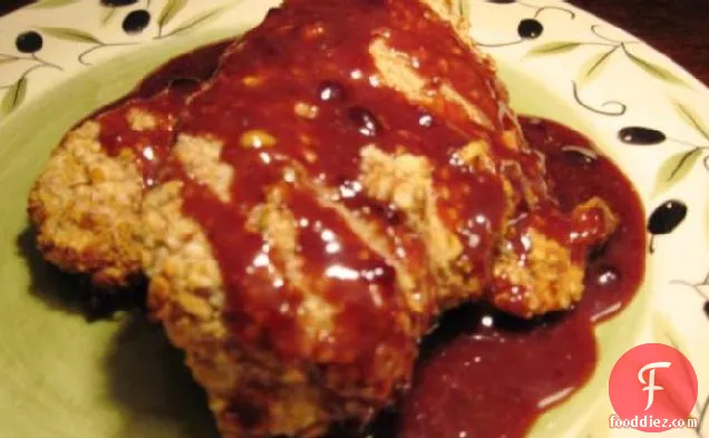 Pecan Crusted Chicken With Raspberry Sauce