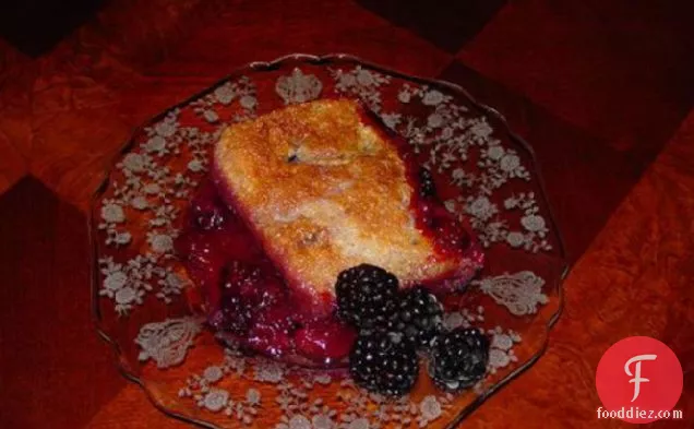 Blackberry Cobbler for 2
