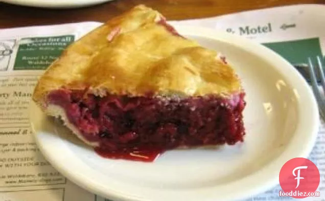 Raspberry-Blueberry Pie