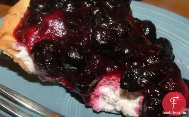No-Bake Blueberry Cheesecake (Can Be Gluten-Free)