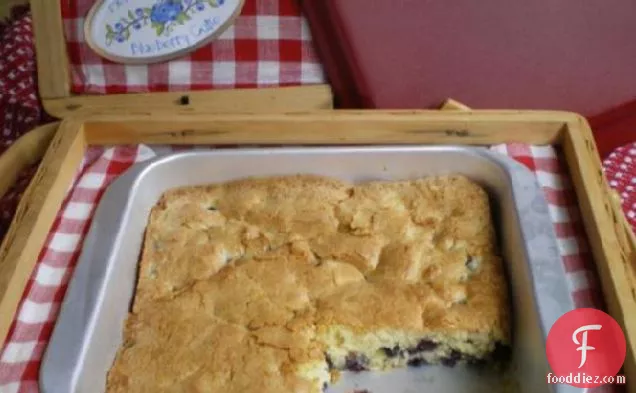 Melt in Your Mouth Blueberry Cake