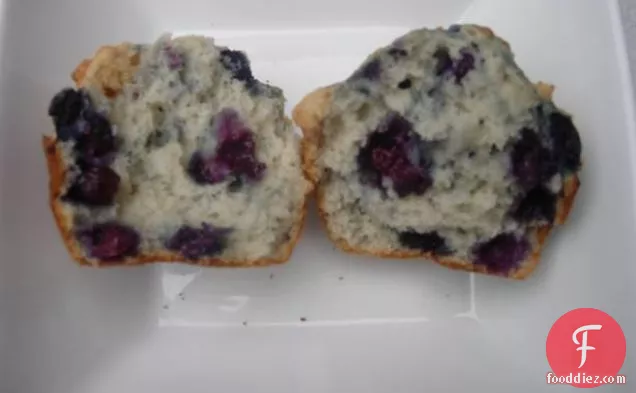 Blueberry-stuffed Mini-Muffins
