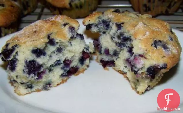 Mimi's Huge Blueberry Muffins