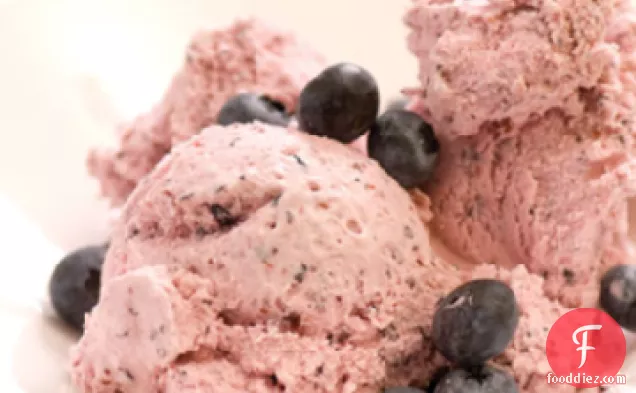 Blues-Busting Blueberry Ice Cream