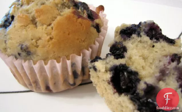 Very Simple Blueberry Muffins
