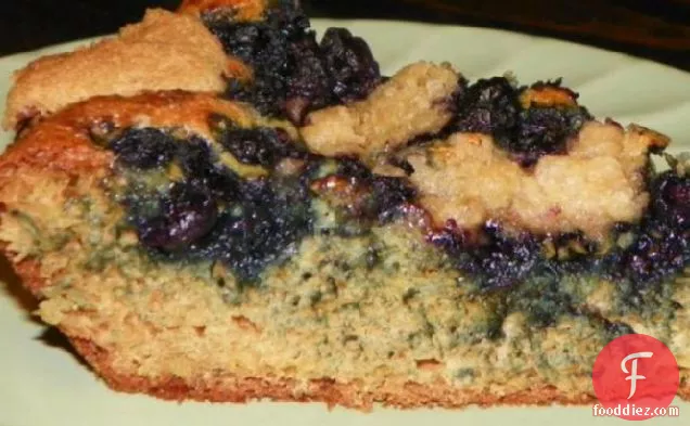 ब्लूबेरी कॉफी केक-आपको पता भी नहीं चलेगा कि यह स्वस्थ है!