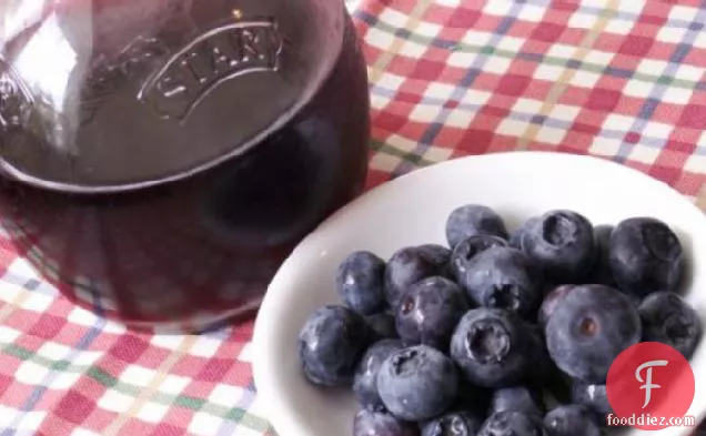 Blueberry Pomegranate Infused Red Wine Vinegar