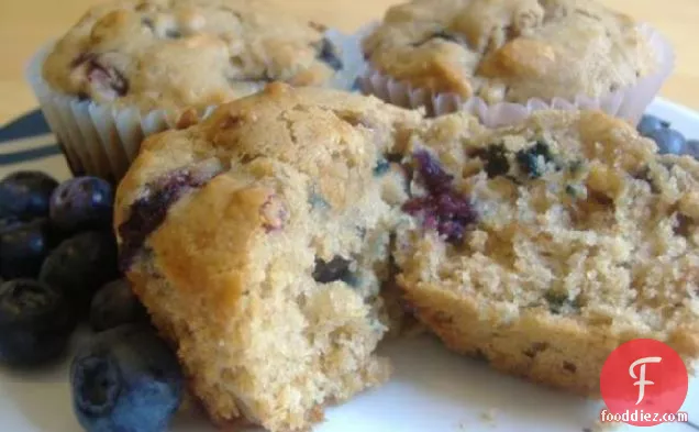 Granola Blueberry Muffins