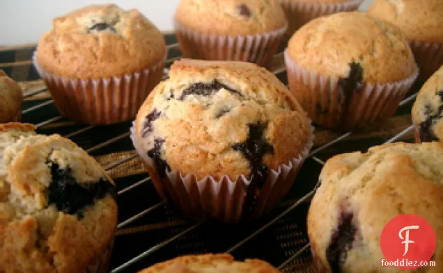 Blueberry Muffins (Fat & Wheat Free)