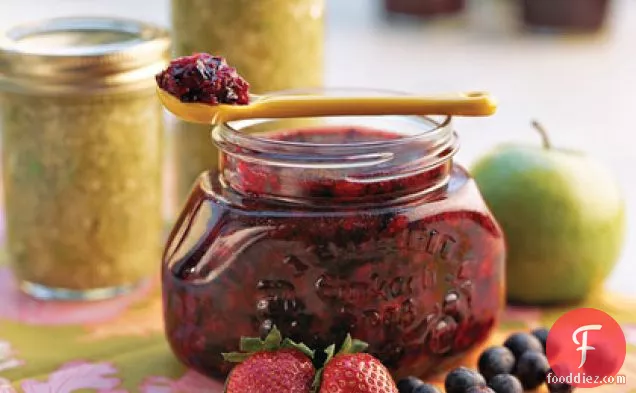 Double Berry Freezer Jam