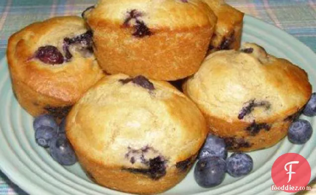 Blueberry Orange Muffins (Diabetic Friendly)