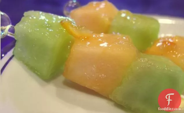 Melon With Sweet Lime Dressing
