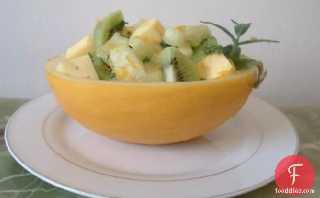Fruit Salad With Citrus-Mint Dressing