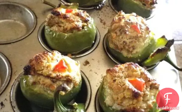 Hot Stuffed Cherry Peppers