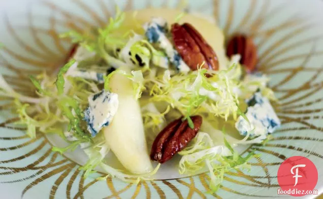 Chicory Salad with Quince and Pecans