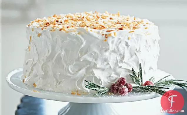 Coconut Cake with Buttercream Frosting
