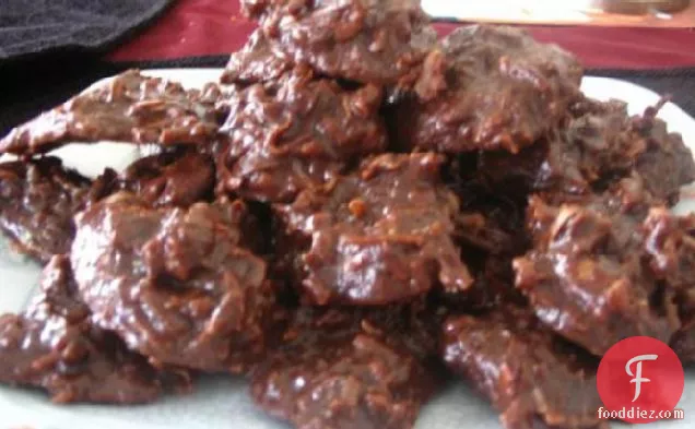 Chocolate-coconut Cookies