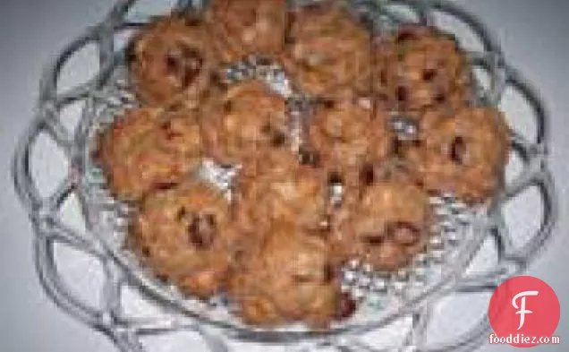 Vegan Oatmeal Cranberry Cookies (Sugar Free)